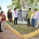 REC devela placa en honor al medallista Luis Mario Nájera