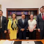 Moreno Guillén fortalece diálogo con la Suprema Corte